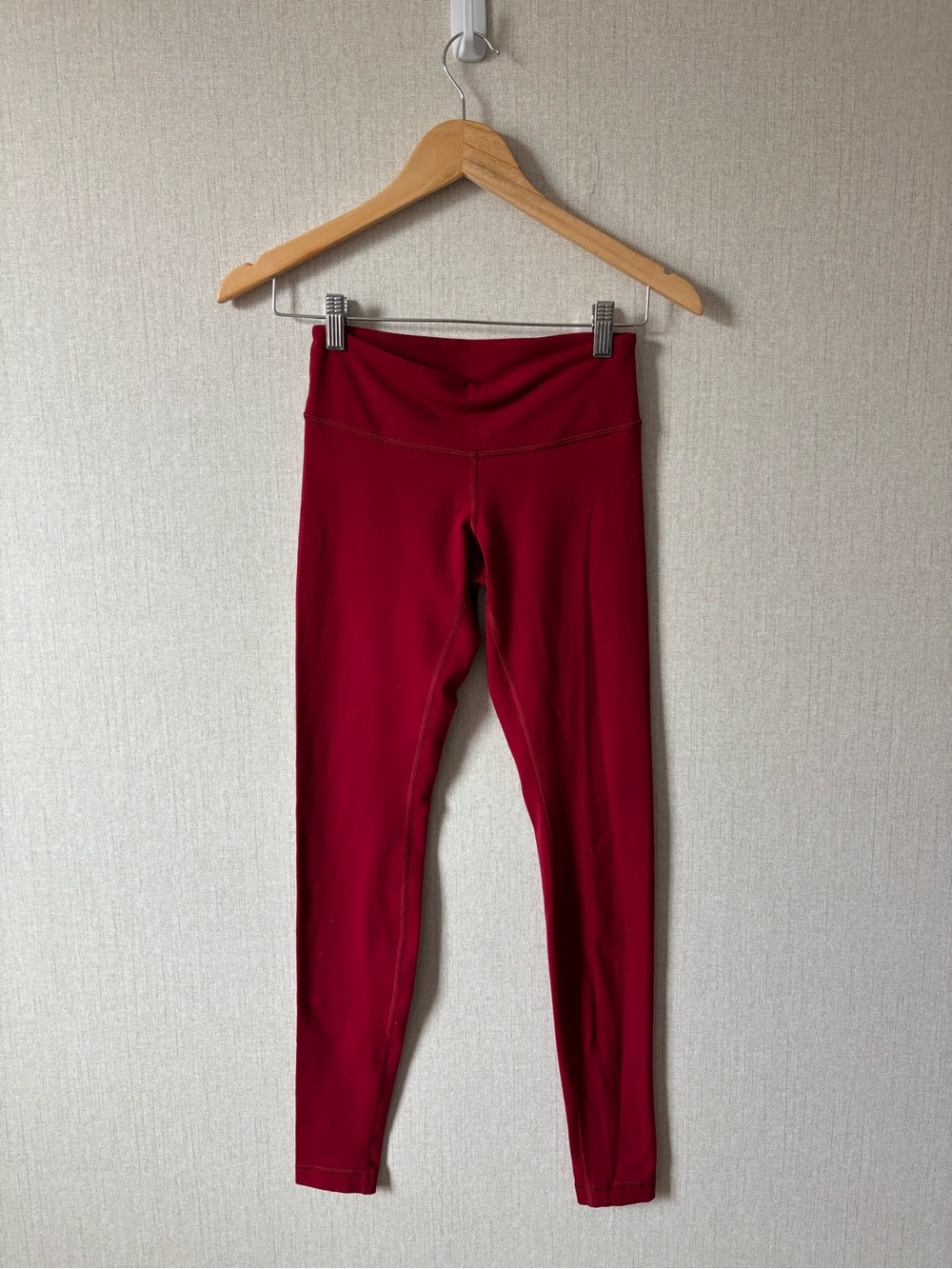 lululemon athletica Deep Red High-Rise Leggings
